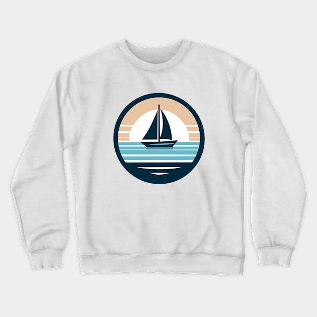 Sail Crewneck Sweatshirt by Rekayasabumi